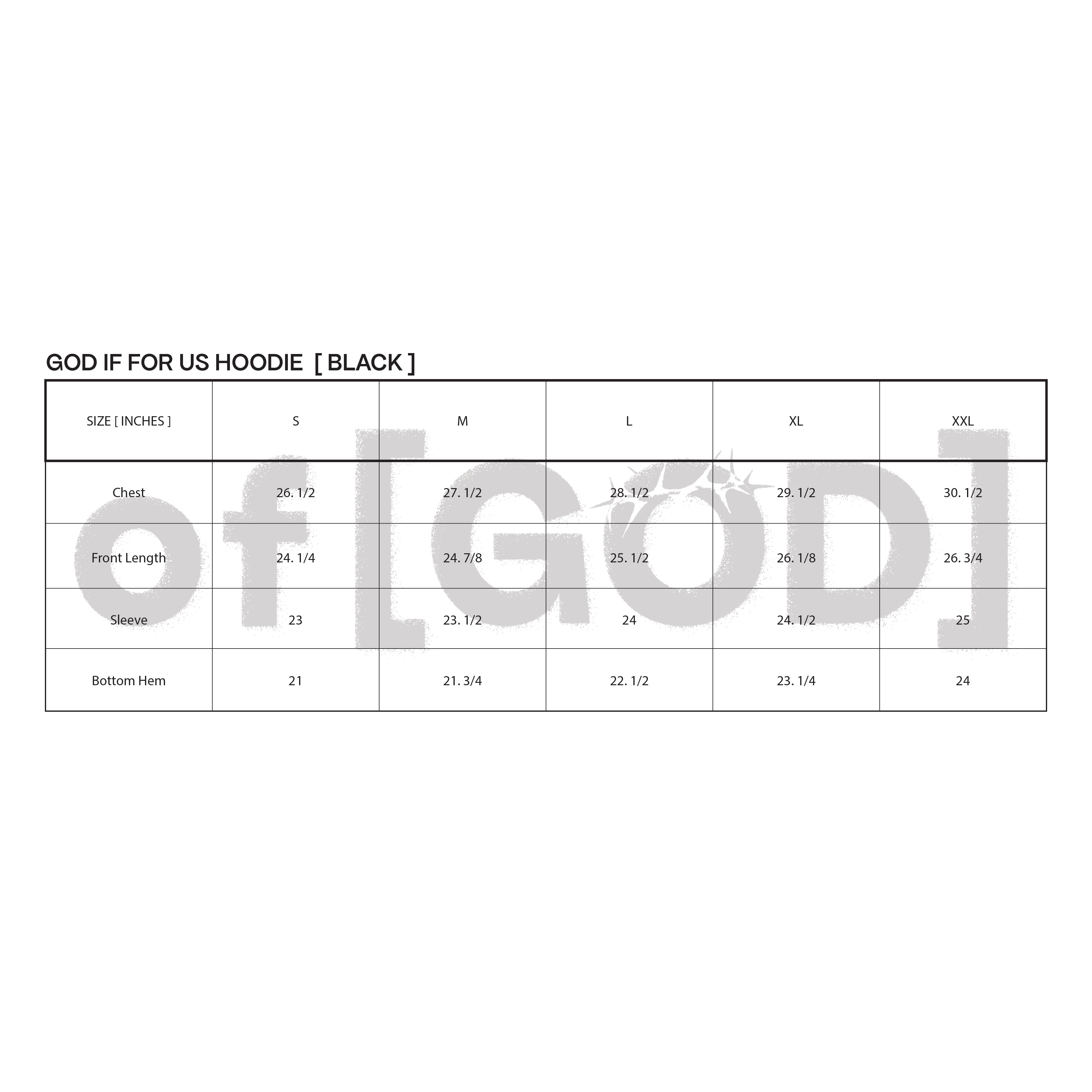 God Is For Us Hoodie